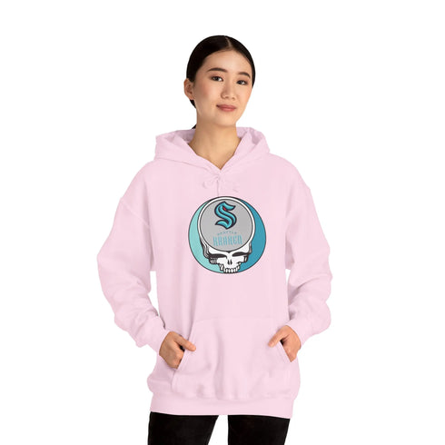 Seattle Kraken Grateful Dead Unisex Heavy Blend Hoodie StealieShop